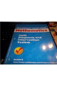 Scott Foresman Addison Wesley Math 2004 Diagnosis and Intervention System Booklet G