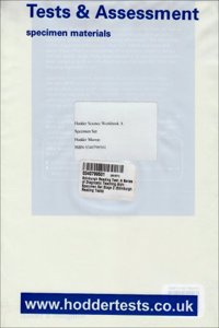 Edinburgh Reading Test (ERT) 2 Specimen Set