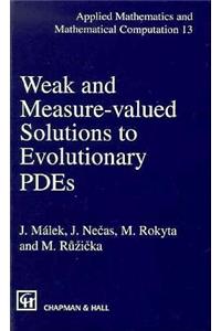 Weak and Measure-Valued Solutions to Evolutionary PDEs