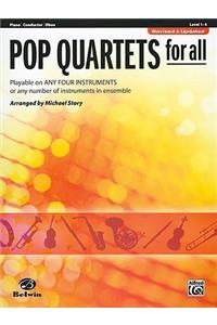 Pop Quartets for All: Piano, Conductor, Oboe