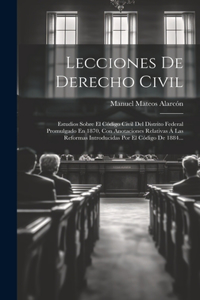 Lecciones De Derecho Civil