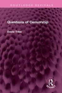 Questions of Censorship