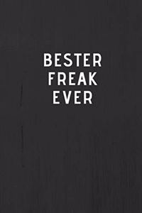 BESTER FREAK EVER - Journal - Tagebuch - Notizbuch - Notebook