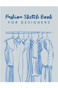 Fashion Sketch Book For Designers