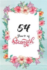 54th Birthday Journal