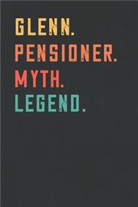 Glenn. Pensioner. Myth. Legend.