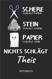 Nichts schlägt - Theis - Notizbuch