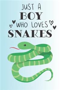 Just A Boy Who Loves Snakes