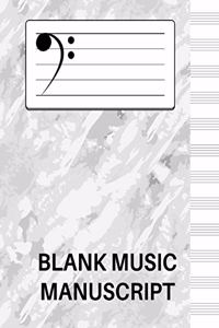 Blank Music Manuscript