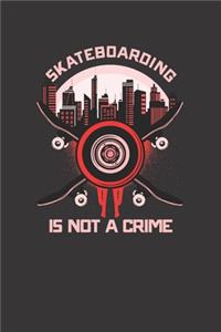 Skating Skateboard Skater Notebook Journal
