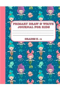 Primary Draw & Write Journal for Kids Grades K-2