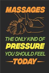 Massages The Only Kind of Pressure You Should Feel Today