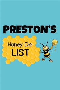 Preston's Honey Do List