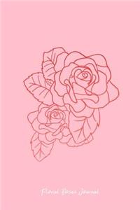 Floral Roses Journal
