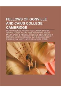 Fellows of Gonville and Caius College, Cambridge