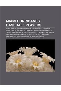 Miami Hurricanes Baseball Players