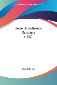 Elogio Di Ferdinando Nunziante (1852)
