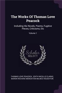 Works Of Thomas Love Peacock