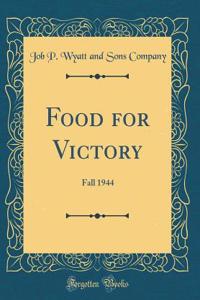 Food for Victory