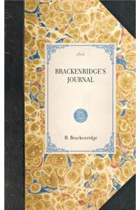 Brackenridge's Journal