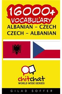 16000+ Albanian - Czech Czech - Albanian Vocabulary