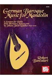 German Baroque Music for Mandolin