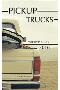 Pickups Weekly Planner 2016