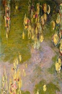 Claude Monet's 'Water Lilies' Art of Life Journal (Lined)