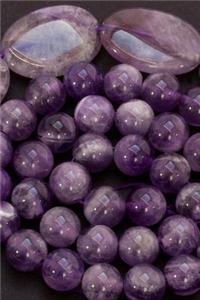 Amethyst and Violet Quartz Crystal Journal