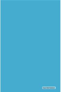 Classic Mole Notebook - Sky Blue Cover