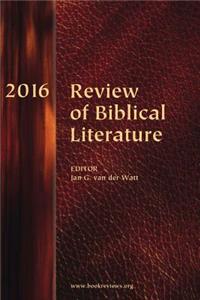 Review of Biblical Literature, 2016