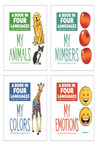 School & Library a Book in Four Languages eBook Series