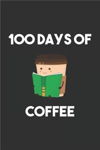 Coffee Teacher Shirt 100 Coffee Cups 100th Day School
