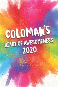 Coloman's Diary of Awesomeness 2020