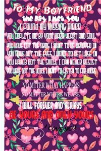 To My Boyfriend the Day I Met You