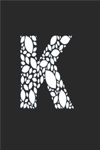 The Letter K from Leafs for nature lovers Journal