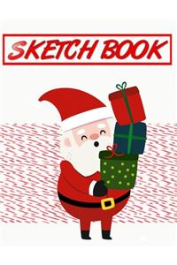 Sketch Book For Kids Merry Christmas Gift