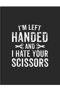 I'm Left Handed And I Hate Your Scissors Calendar 2020