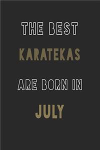 The Best karatekas are Born in July journal