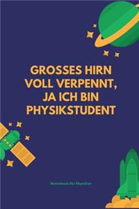 Grosses Hirn Voll Verpennt, Ja Ich Bin Physikstudent