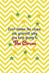 Don't Blame The Clown, Ask Yourself Why You Keep Going To The Circus