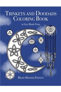 Trinkets and Doodads Coloring Book Right-Handed Edition