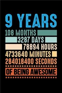 9 Years Of Being Awesome