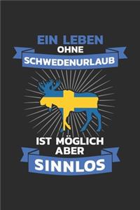 Schweden Notizbuch