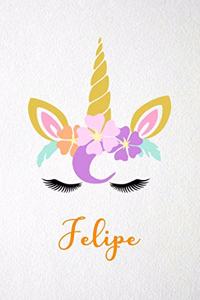 Felipe A5 Lined Notebook 110 Pages