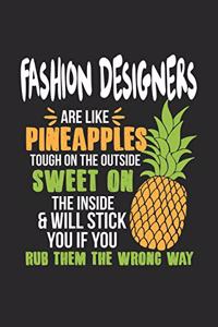 Fashion Designers Are Like Pineapples. Tough On The Outside Sweet On The Inside