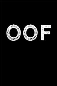Funny OOF Notebook
