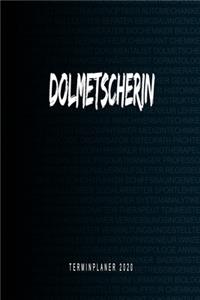 Dolmetscherin - Terminplaner 2020