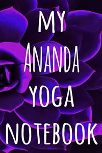 My Ananda Yoga Notebook