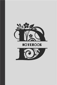 D Notebook letter